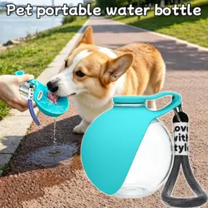 copo de água portátil para pequenos animais