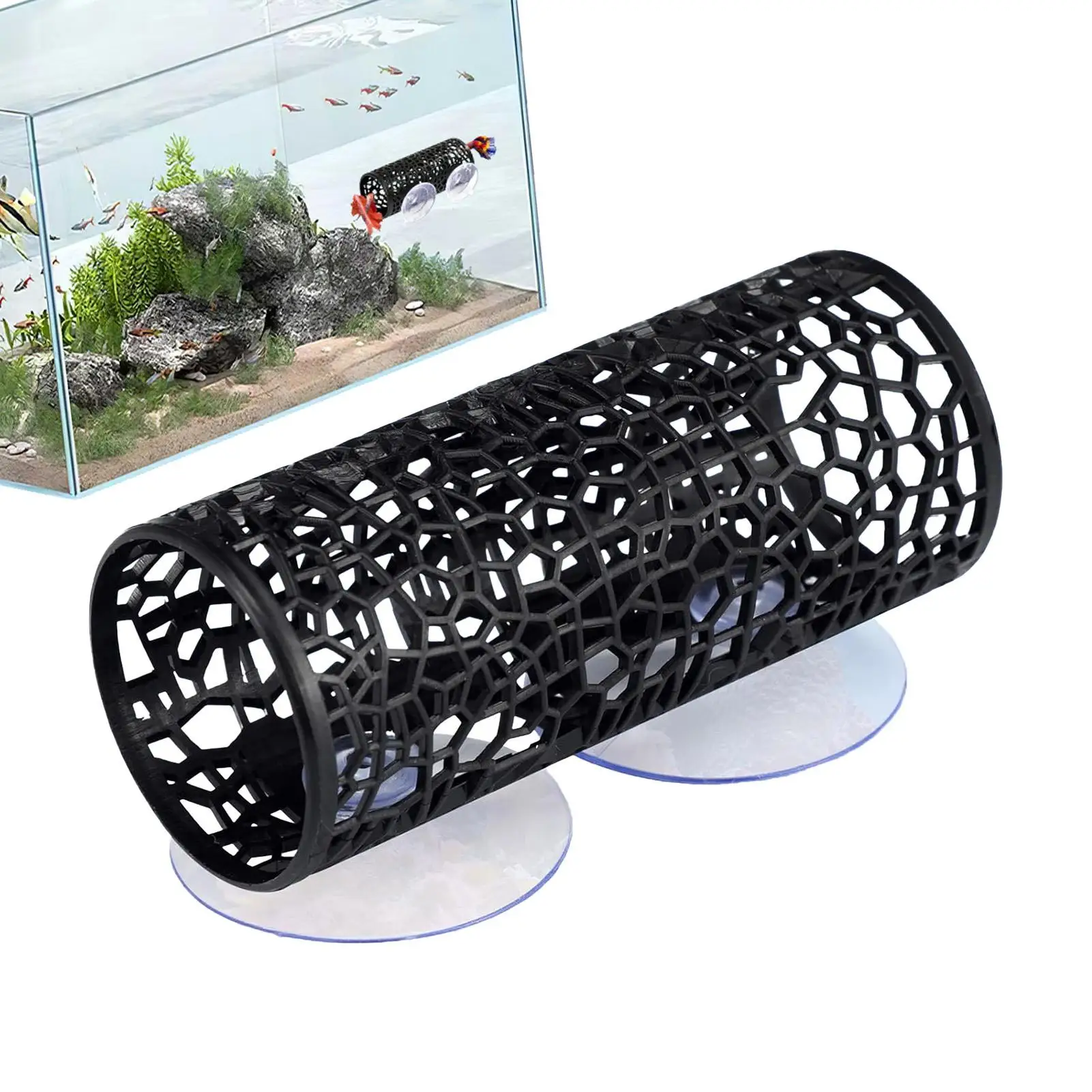Túnel para Aquário Betta com Ventosas para Fixação - Imagem 3