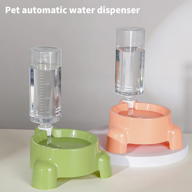 Garrafa de Água para Pets com Tigela Integrada Portátil - Imagem 2