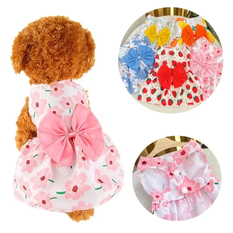 Saia Vestido Princesa para Cães Pequenos de Poliéster com Renda - Imagem 4
