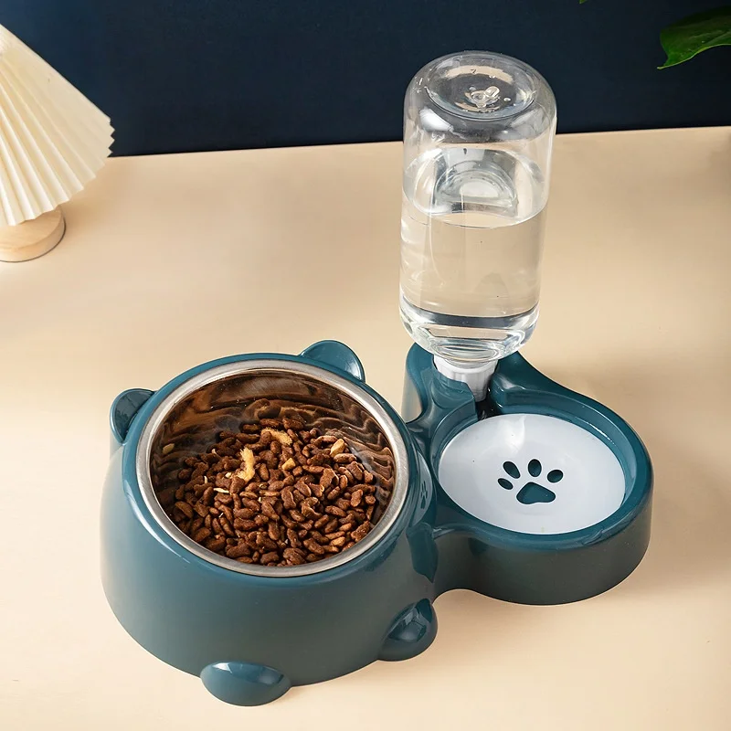 Tigela 2 em 1 para Cães e Gatos com Inclinação de 15° - Imagem 6