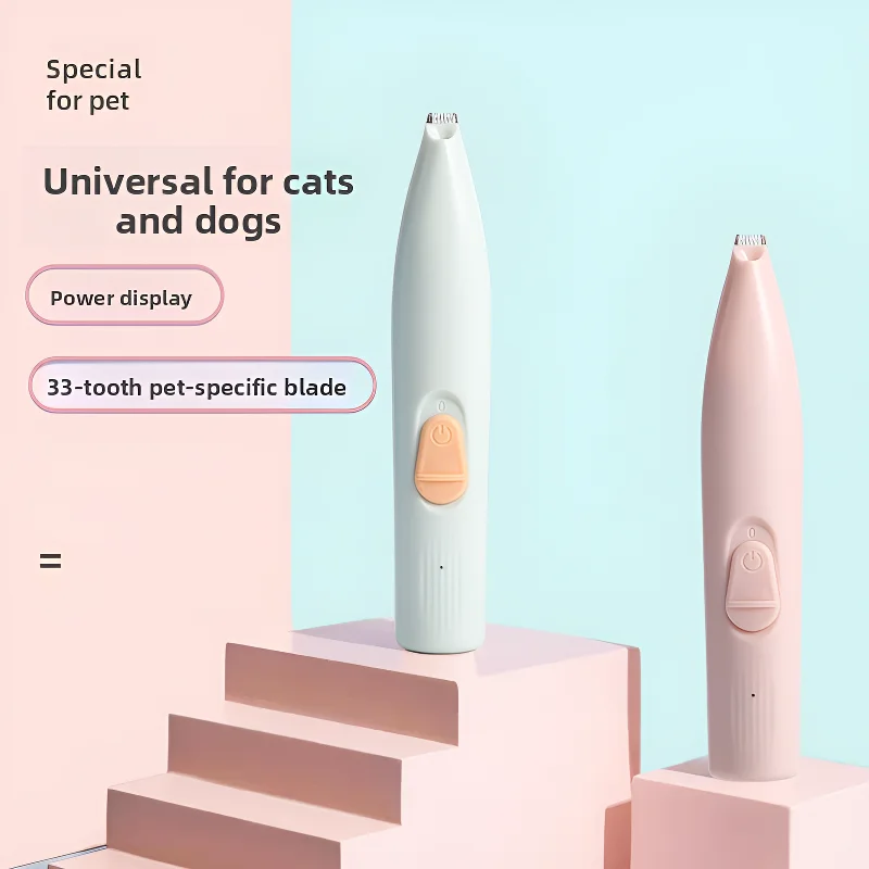 Aparador de Pelos para Patas de Cães e Gatos Recarregável USB 500mAh - Imagem 4