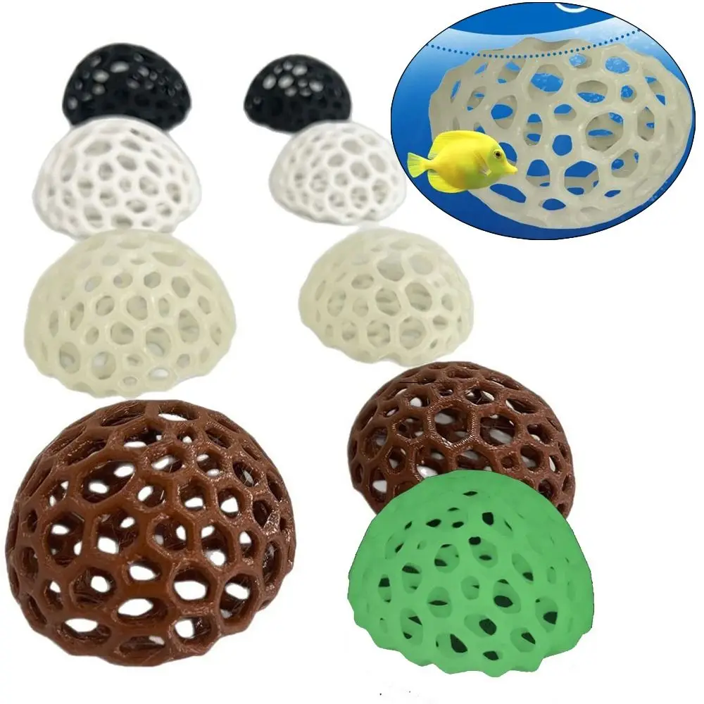 Caverna para Aquário de Plástico Oco para Camarão e Peixe Pequeno - Imagem 2