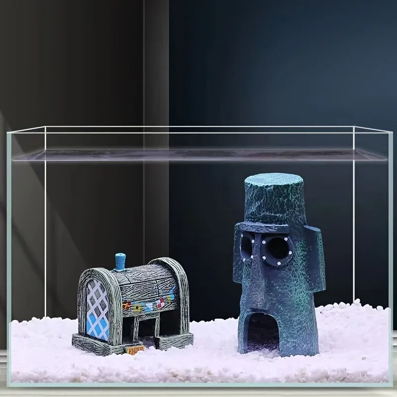 Ornamento para Aquário Abrigo Interno para Peixes e Camarões - Imagem 4