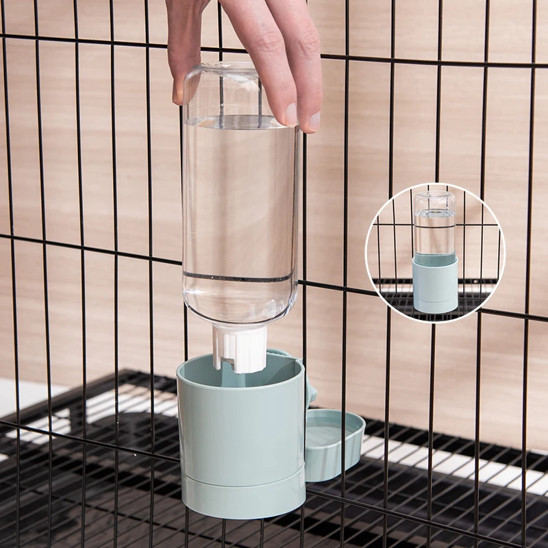 Comedouro Automático para Pets com Garrafa de Água Suspensa - Imagem 2