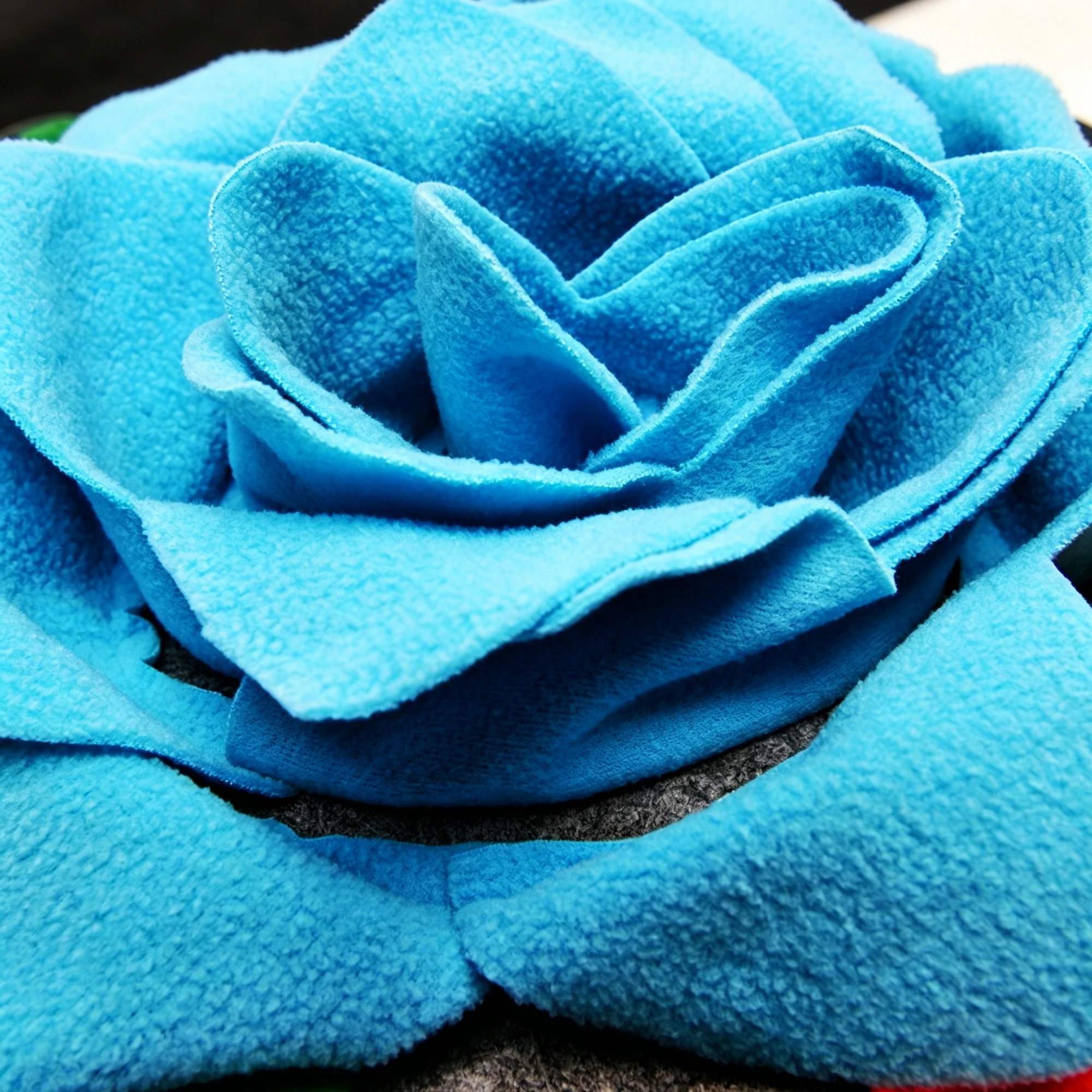Tapete de Enriquecimento para Coelhos e Pequenos Animais Verde e Azul - Imagem 6