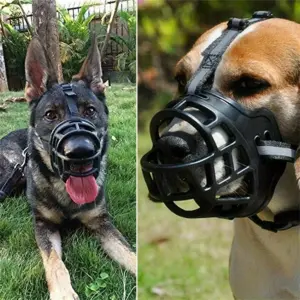 focinheira ajustável para cães