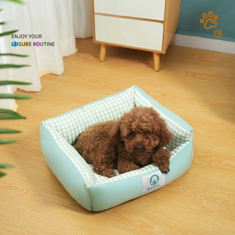 Cama Quadrada para Cães e Gatos Pequenos e Médios - Image 4
