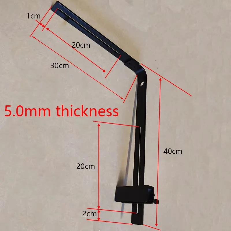 Suporte de Luz para Aquário de 2.8 a 5.0mm em Liga de Alumínio - Imagem 5