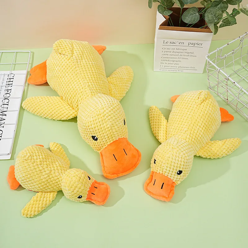 Brinquedo de Pelúcia Pato para Cães com Som - Imagem 5