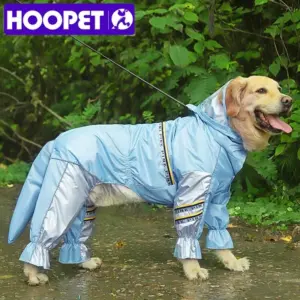 capa de chuva para cães grandes