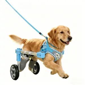 carrinho de rodas ajustável para cães e gatos