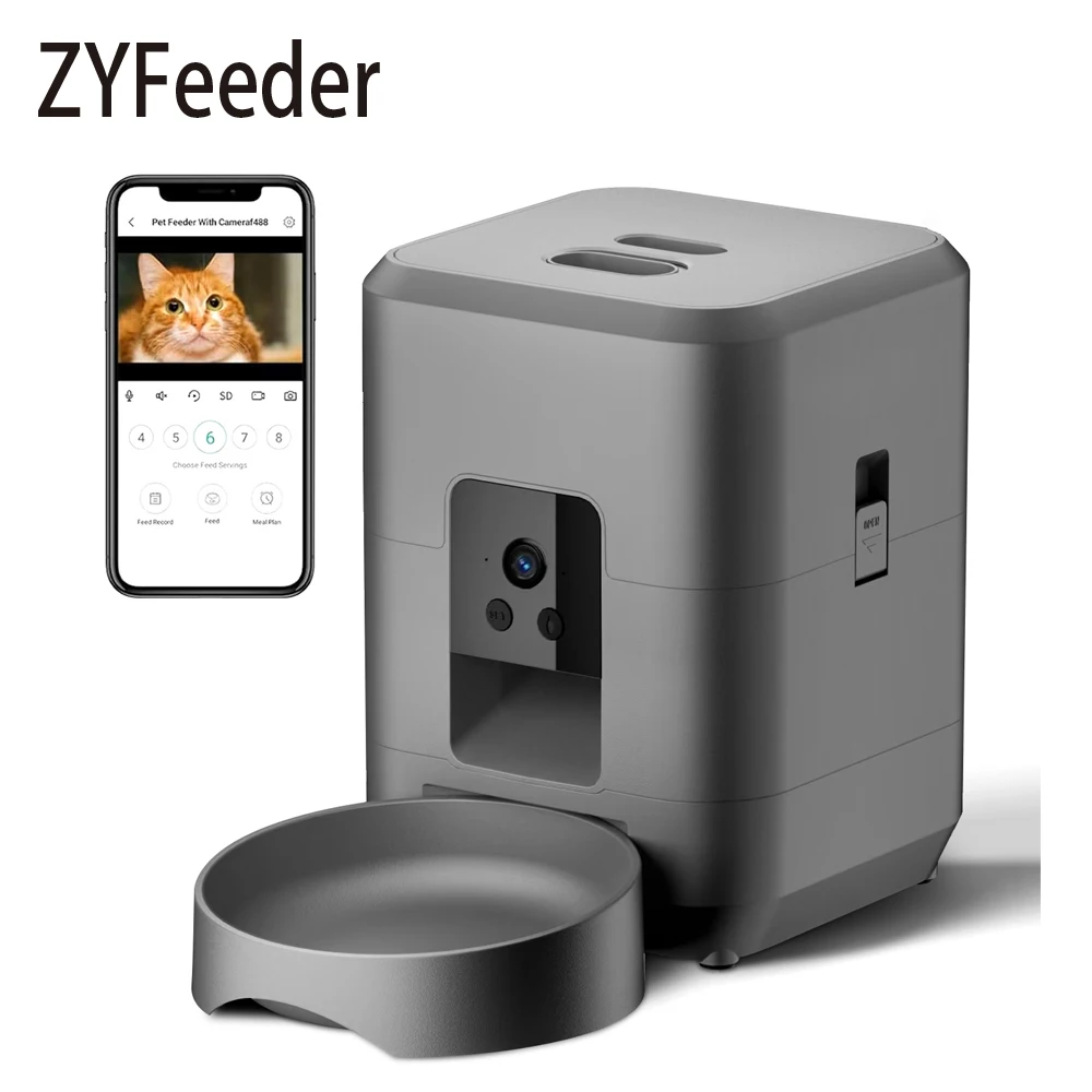 alimentador automático para cães e gatos wi-fi