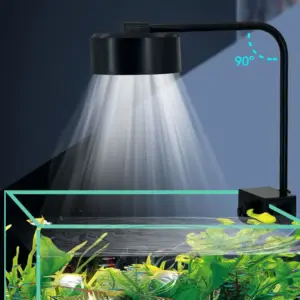 luminária LED para aquário com clipe