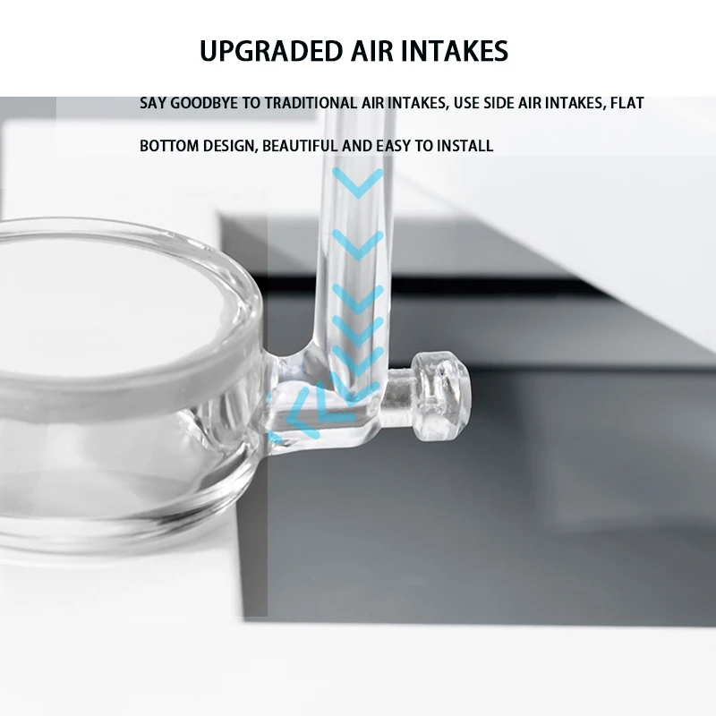 Difusor de CO2 para Aquário Nano Transparente Alek 63,5 mm - Imagem 2