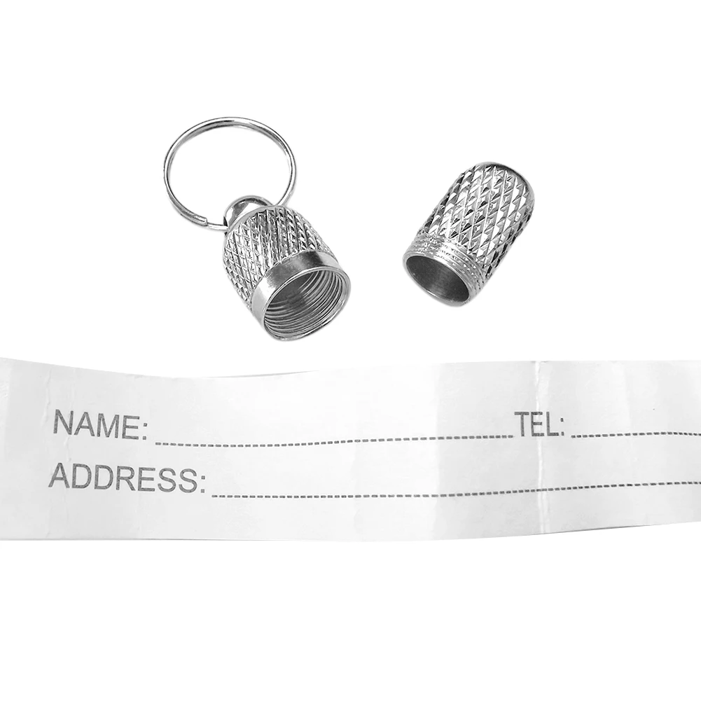 Pingente de Identificação para Cães e Gatos de Latão 8x21mm com Papel Interno - Imagem 6