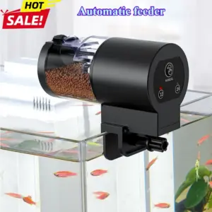 alimentador automático para peixes 100ml