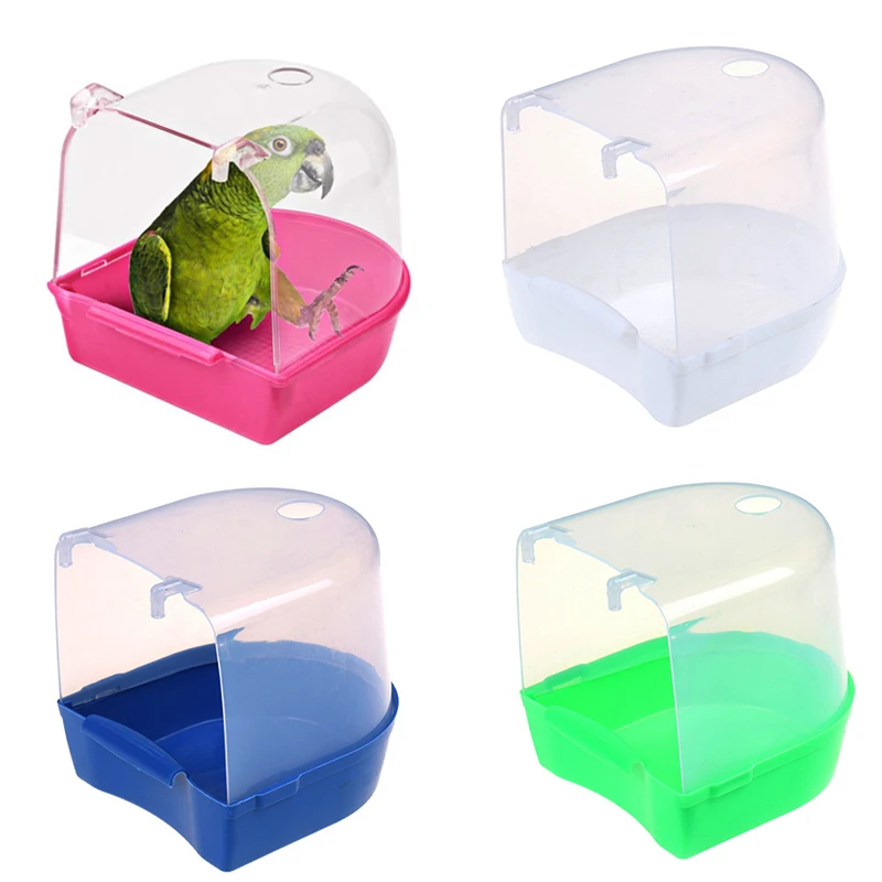 Banheira para Pássaros Pequenos de Plástico PVC com Encaixe na Gaiola - Image 2