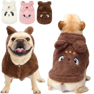 moletom para cães com capuz
