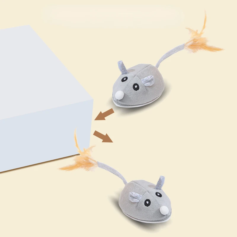 Brinquedo Elétrico para Gatos Recarregável USB com Movimento Imprevisível - Imagem 4