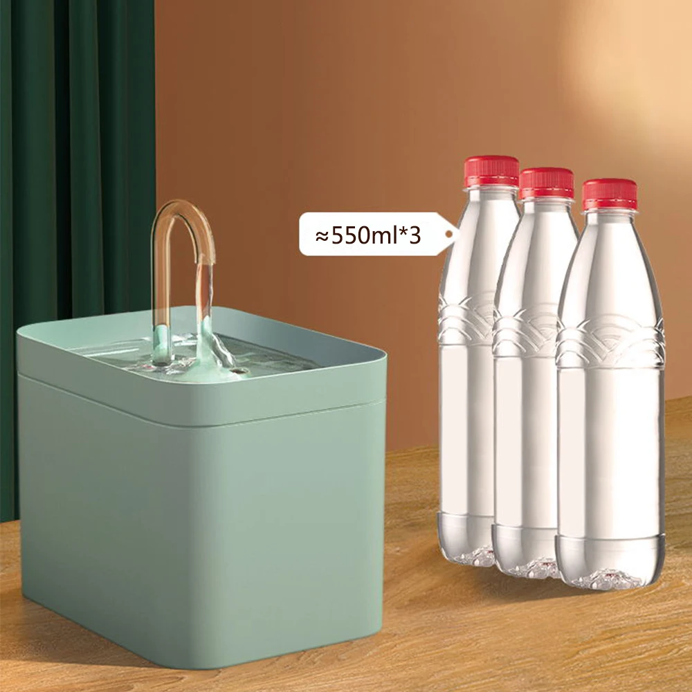 Fonte de Água para Pets 1,5 L com 3 Modos de Fluxo - Imagem 4