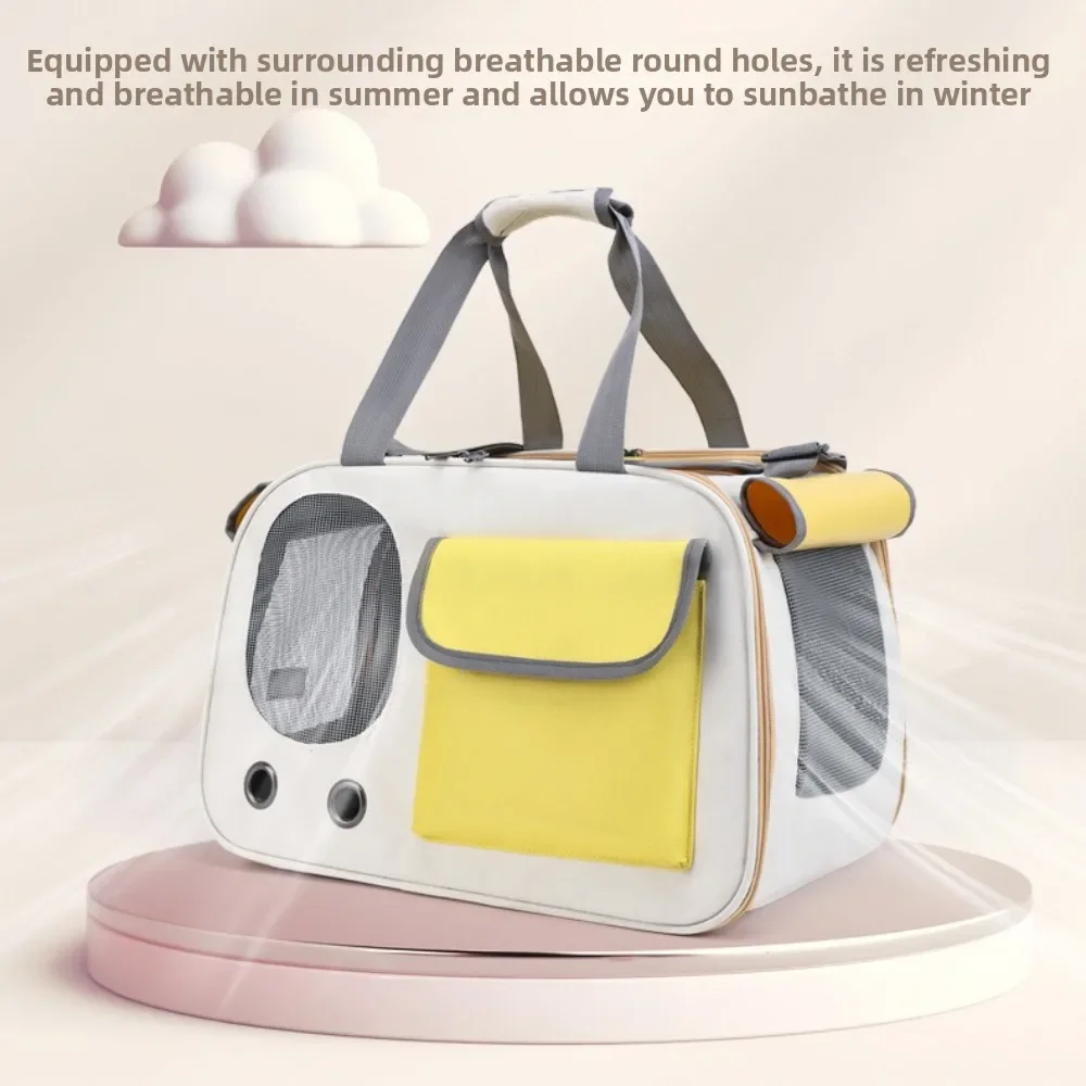 Bolsa de Transporte para Cães e Gatos Pequenos de Oxford até 6 kg - Imagem 4