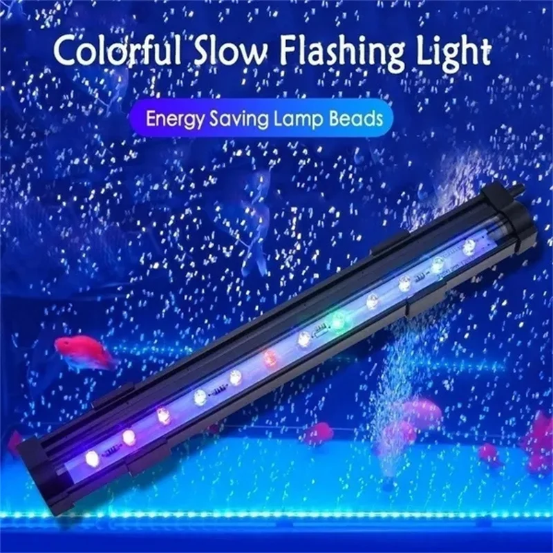 Luminária LED para Aquário Colorida Submersível 15 a 45,5 cm - Imagem 3
