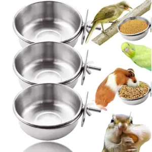 alimentador de aço inoxidável para gaiola