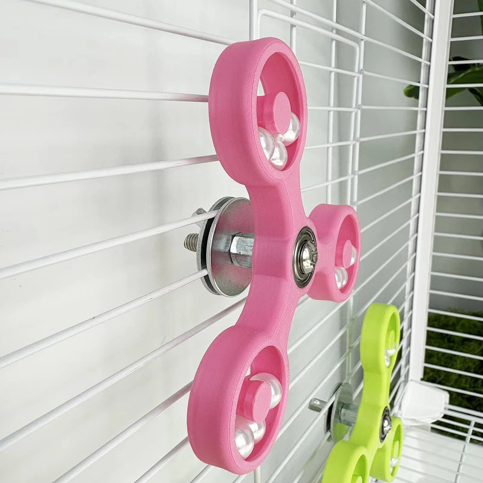 Roda Giratória para Pássaros para Gaiola Fácil de Instalar - Imagem 5