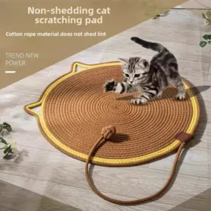tapete arranhador para gatos de algodão
