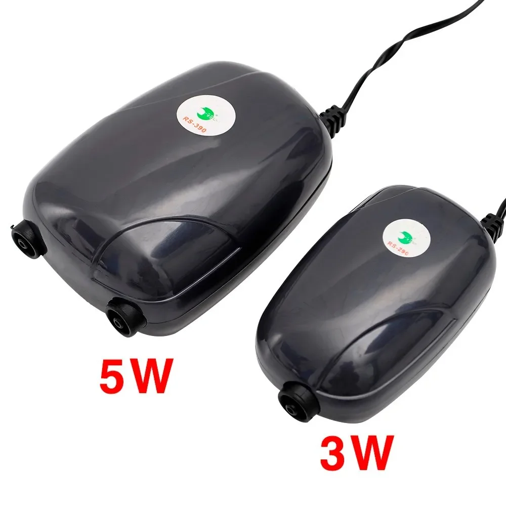 Bomba de Ar para Aquário 220V com Saída Dupla e Fluxo de 4,5 L/min - Imagem 5