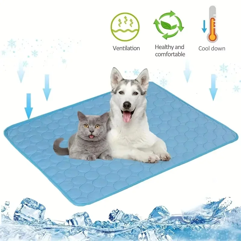 tapete refrescante para cães e gatos lavável à máquina