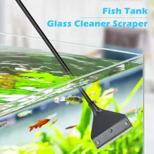 raspador de aquário para limpeza de vidro
