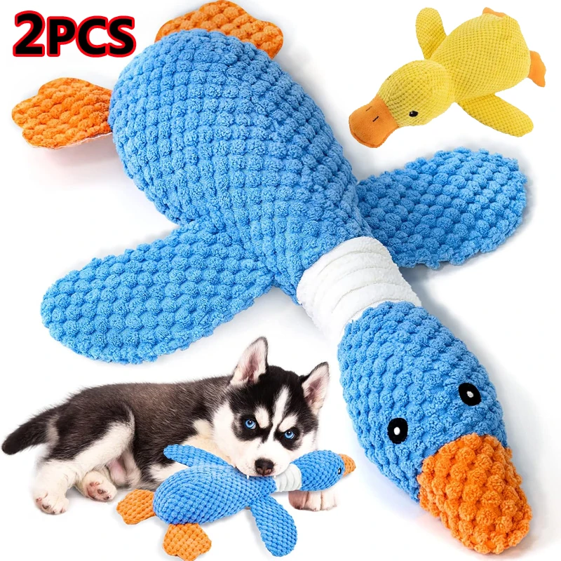 brinquedo de pelúcia patinho para cães e gatos