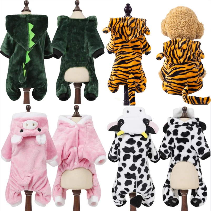macacão de fleece para cães pequenos