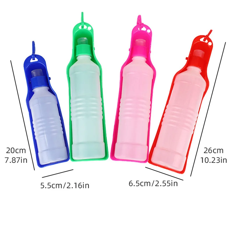 Garrafa de Água para Cães e Gatos Antivazamento 250 ml - Imagem 6