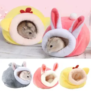 cama toca para hamster de veludo