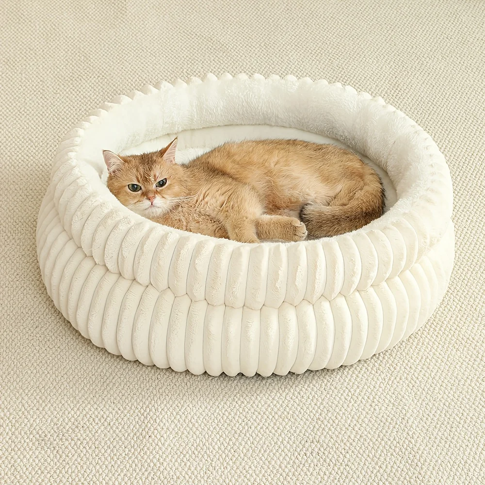 cama sofá de pelúcia para cães e gatos
