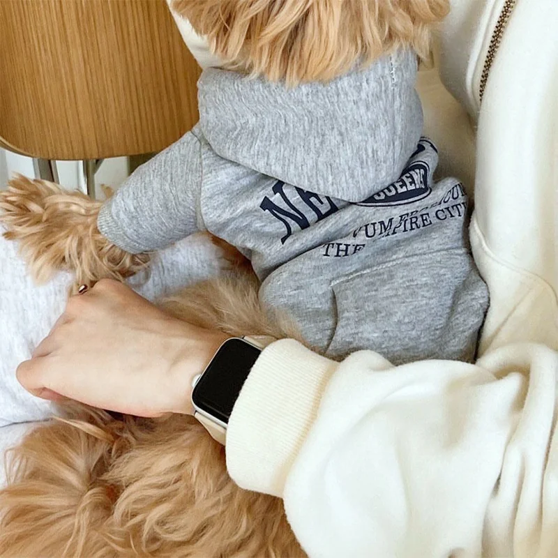 Moletom para Cães Pequenos de Poliéster com Fácil de Vestir - Imagem 4