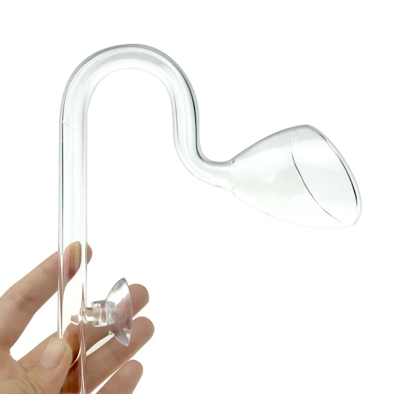 Tubo de Vidro Lírio para Aquário 13 mm Transparente com Skimmer Ajustável - Imagem 5