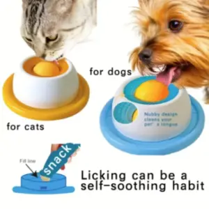 tapete interativo para lamber para cães e gatos