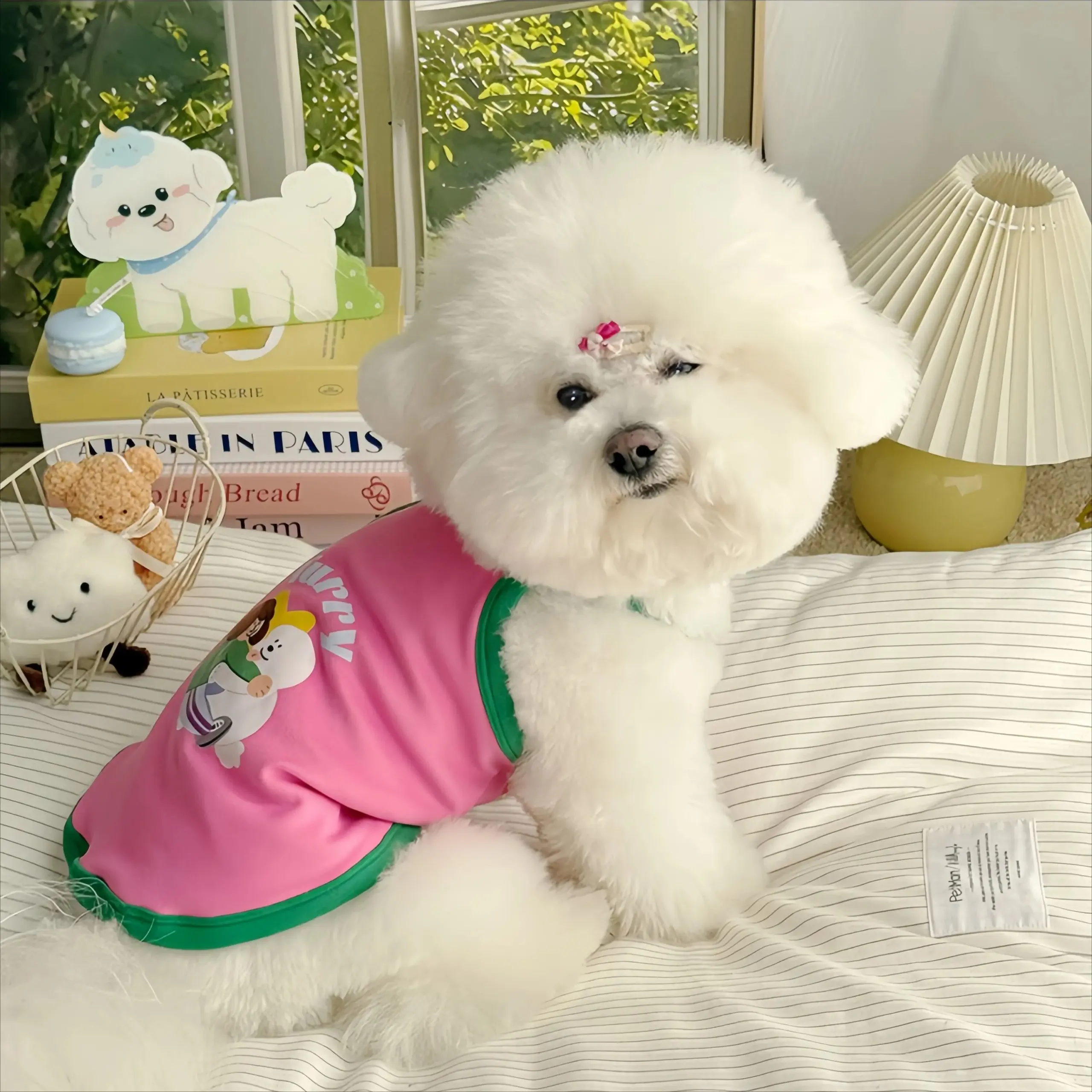Vestido Respirável para Cães e Gatos Pequenos para Verão - Image 4