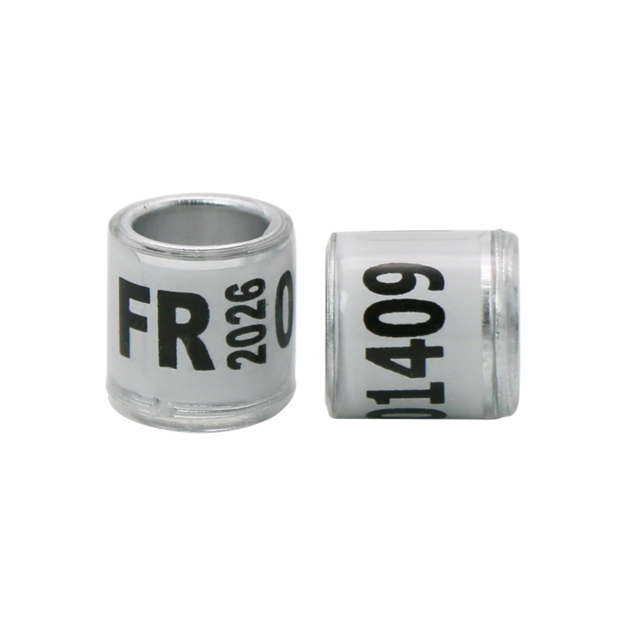 Anel de Identificação para Pombos 8mm Alumínio e Plástico 100 Peças - Imagem 5