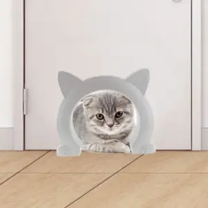 porta para gatos com trava de 4 vias