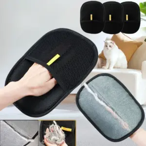 luvas de tosa dupla face para cães e gatos