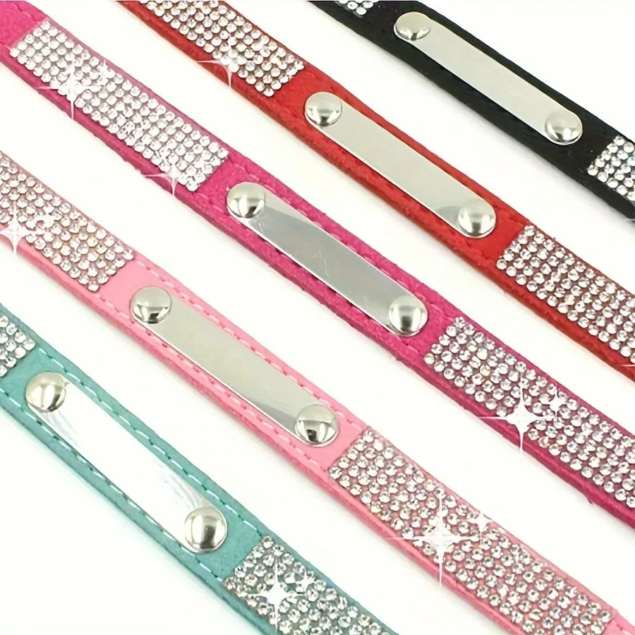 Plaqueta de Identificação para Cães e Gatos Pequenos e Médios de Aço Inox Gravável - Imagem 3