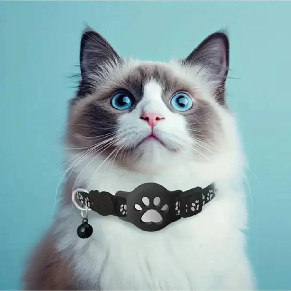 Coleira para Gato com Airtag Refletiva e Fivela de Segurança - Imagem 4