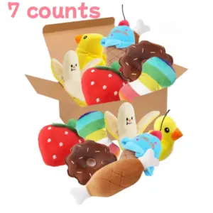 kit de brinquedos para cães de pelúcia
