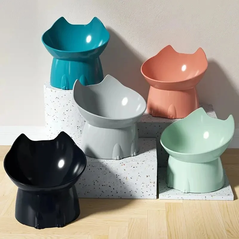 tigela elevada para gatos antiderrapante