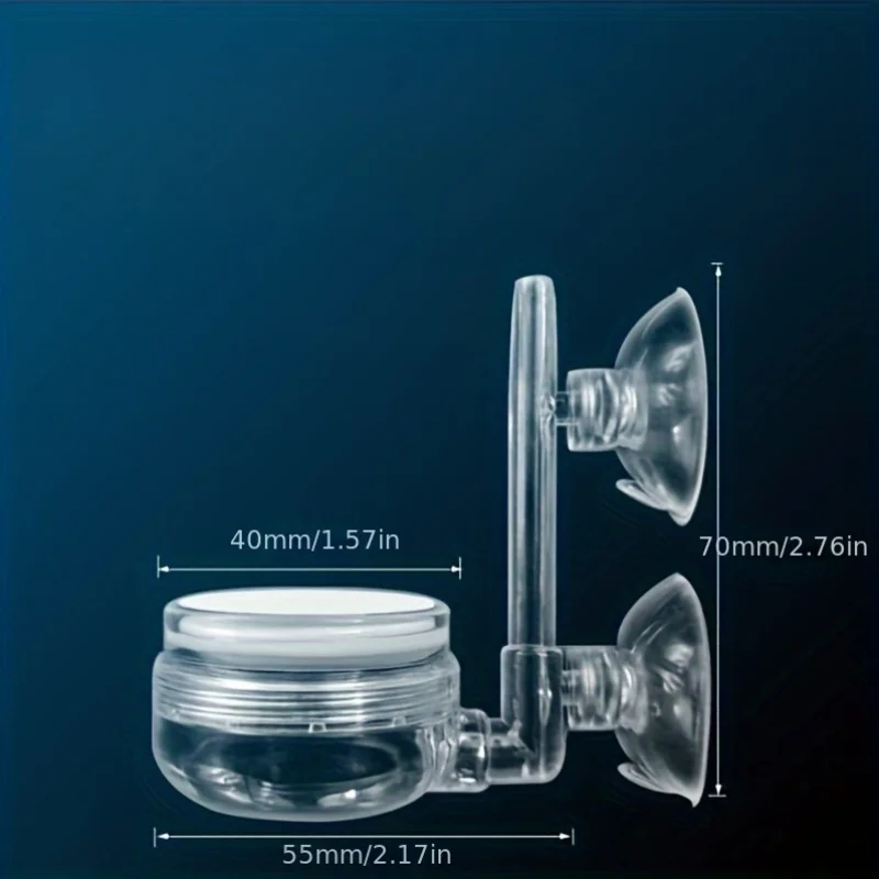 Bomba de Oxigênio para Aquário com Difusor de Ar Transparente - Imagem 2